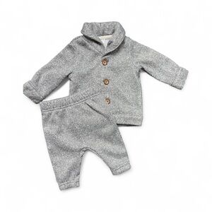 Carter's | Gray Baby Matching Set | 3M